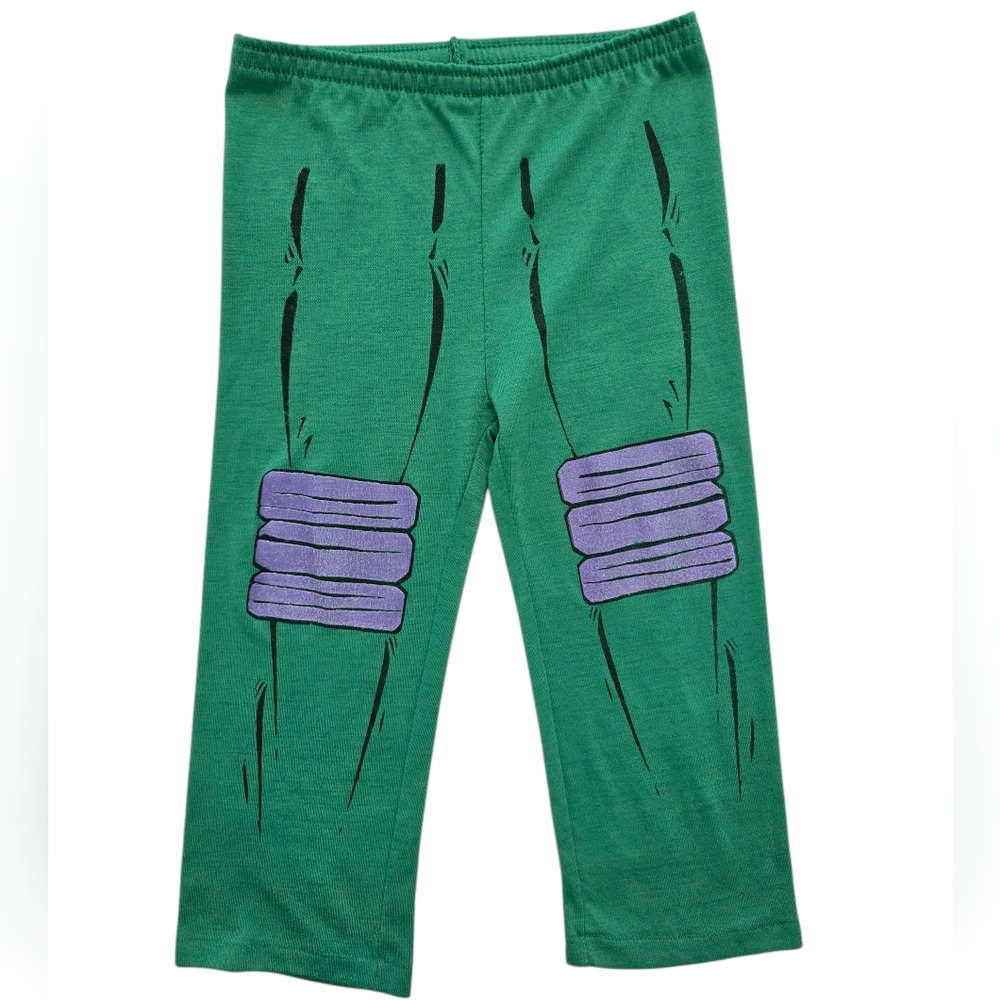 Vintage 1990s Teenage Mutant Ninja Turtles Green Pajama Pants